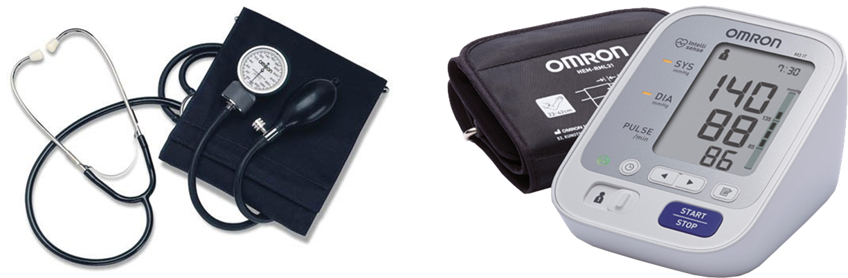Health equipment, including blood pressure machine