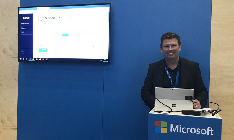 Storm ID Director presenting at Microsoft conference