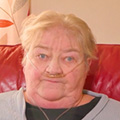 Profile image showing Patricia, a COPD patient
